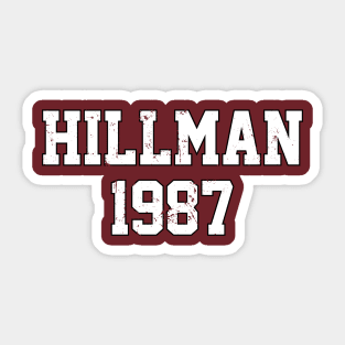 Hillman 1987 Sticker